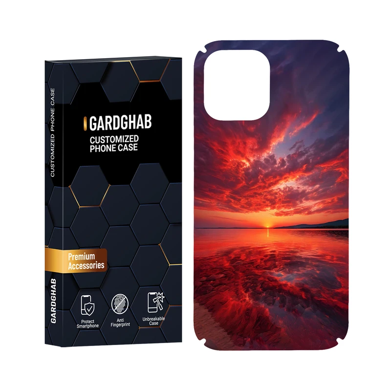 کاور گارد قاب مدل منظره وطبیعت مناسب برای گوشی موبایل اپل iPhone 12 Promax