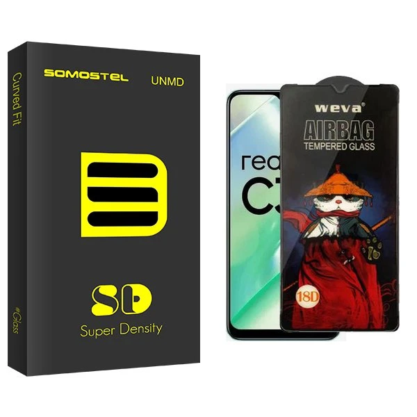 محافظ صفحه نمایش سوماستل مدل SD Airbag مناسب برای گوشی موبایل ریلمی C33