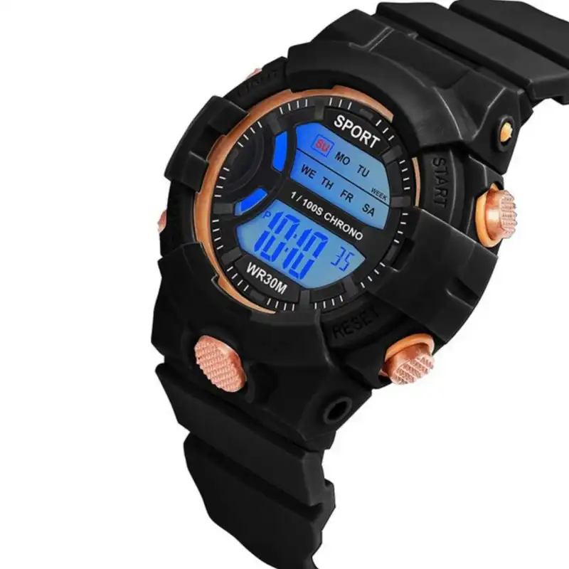 ساعت مچی دیجیتال مدل چراغدار 05