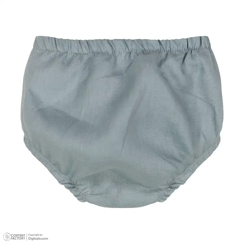 ست 3 تکه لباس نوزادی ایندیگو مدل 13164 رنگ سفید