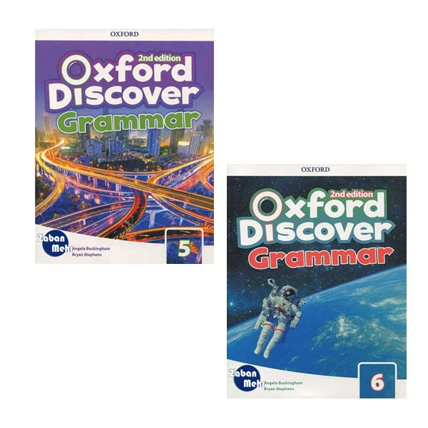 کتاب Oxford Discover Grammar اثر جمعی از نویسندگان انتشارات زبان مهر جلد 5 و 6