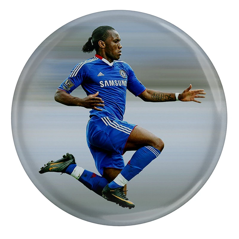 مگنت طرح فوتبال ساح عاج چلسی دیدیه دروگبا مدل S4716 