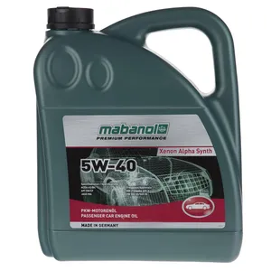روغن موتور مبانول کد SN 5W-40 حجم 4 لیتر