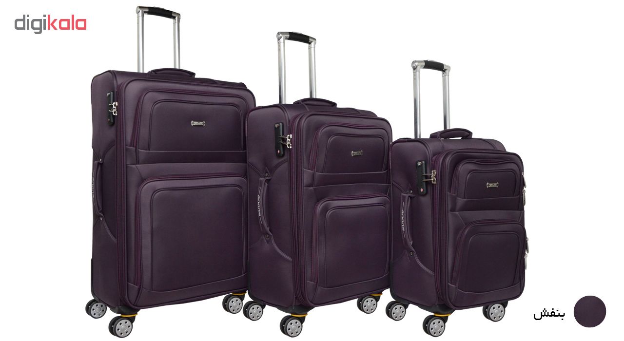 مجموعه سه عددی چمدان آنونس مدل 55 - 2014
