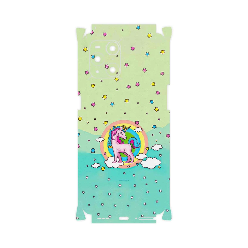 برچسب پوششی ماهوت مدل Rainbow unicorn adventure-FullSkin مناسب برای گوشی موبایل اپو Find X3 Pro