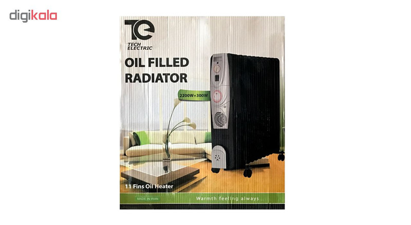 شوفاژ برقی تک الکتریک مدل RA1108-11FB