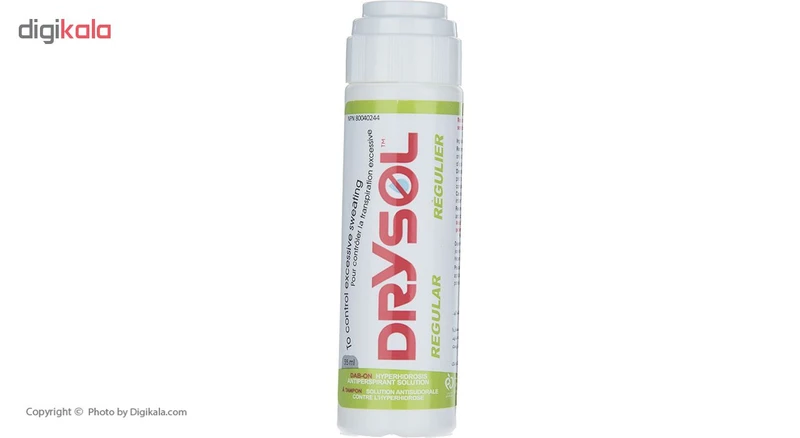 عکس شماره 2 : ضد تعریق درایسول مدل regular مناسب پوست های حساس حجم 35 میلی لیتر