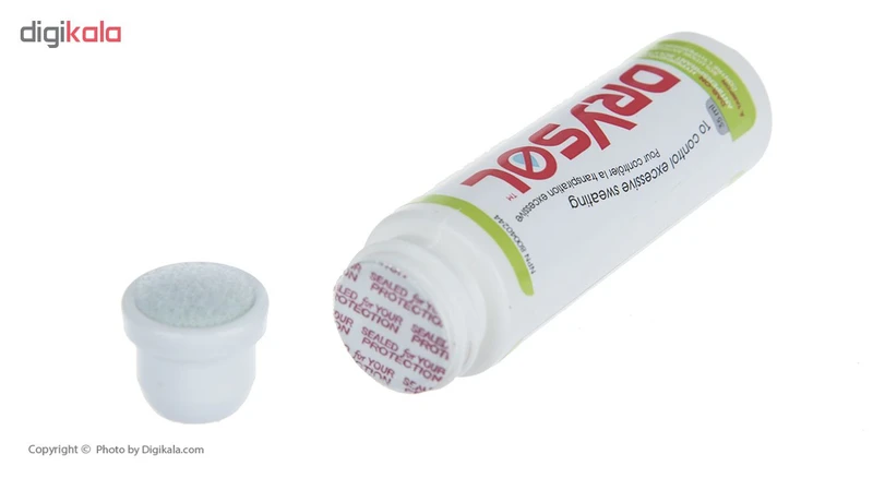 عکس شماره 4 : ضد تعریق درایسول مدل regular مناسب پوست های حساس حجم 35 میلی لیتر