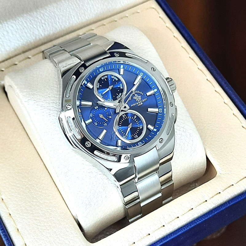 ساعت مچی عقربه‌ای مردانه کوارتز سانتا باربارا پولو راکت کلاب مدل SB.1.10541-3