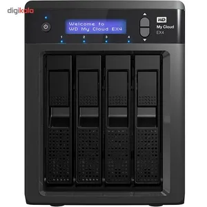 ذخیره ساز تحت شبکه وسترن دیجیتال مدل مای کلاود EX4 ظرفیت 12 ترابایت