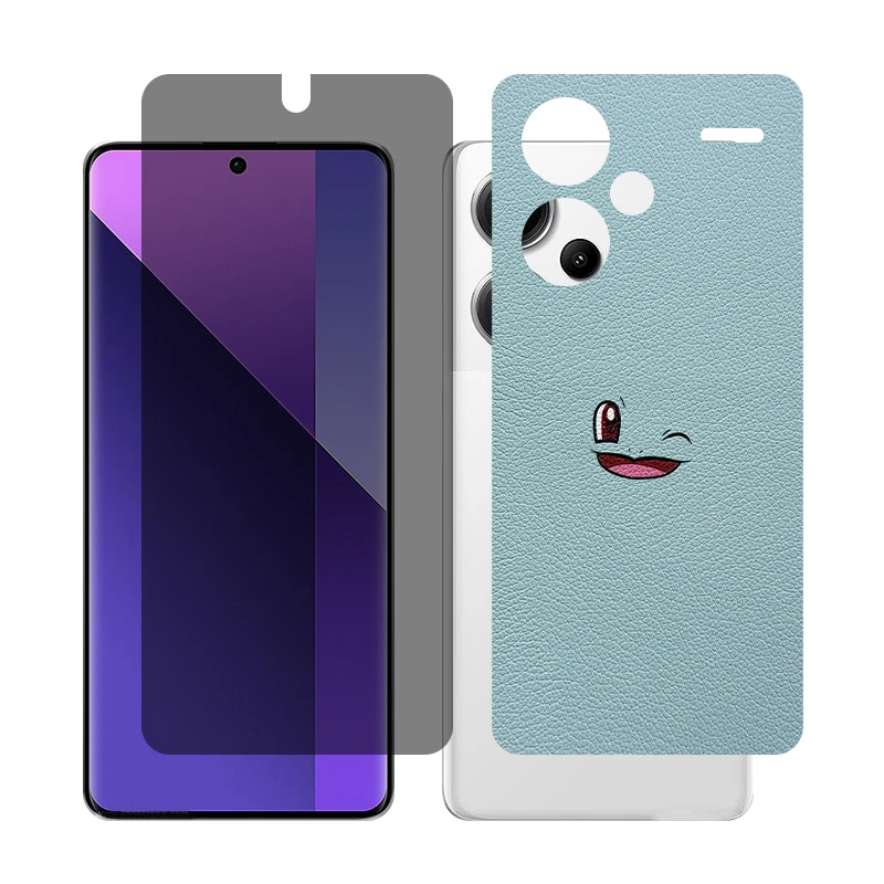 محافظ صفحه نمایش حریم شخصی گلس مدل Together مناسب برای گوشی موبایل شیائومی Redmi Note 13 Pro Plus به همراه برچسب پوششی پشت گوشی