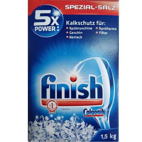 نمک ماشین ظرفشویی  مدل 5X بسته 1500 گرمی