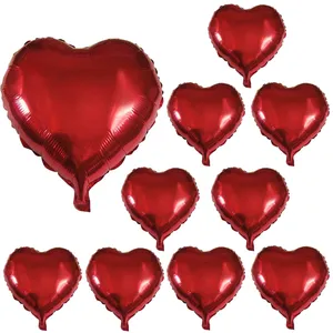 بادکنک فویلی مدل Love مجموعه 10 عددی