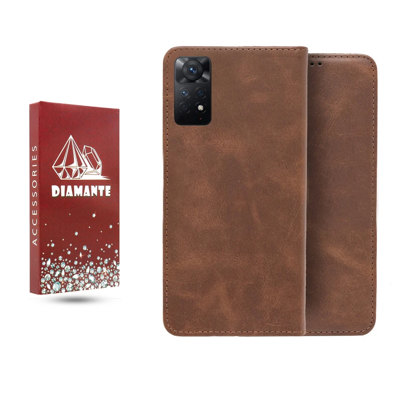 کیف کلاسوری دیامانته مدل قفل مگنتی مناسب برای گوشی موبایل شیائومی Redmi Note 11 Pro 4G / 5G