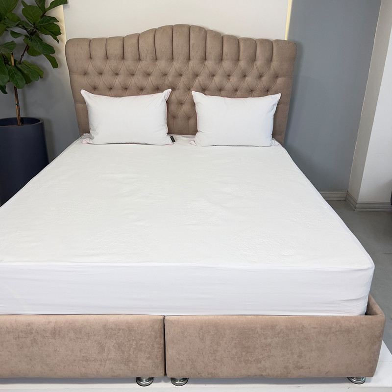 محافظ تشک صفاهوم مدل دیواره دار ضدآب دونفره سایز 180×200 سانتی متر