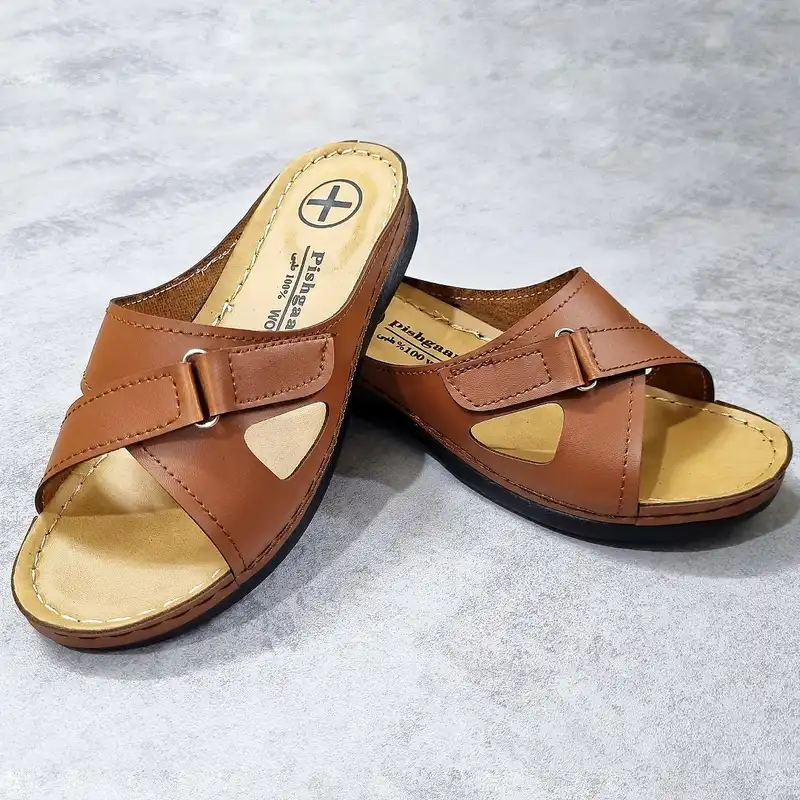 دمپایی زنانه مدل طبی خارپاشنه