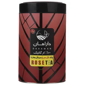 چای گل سرخ سرگل بهاره دارامان مقدار 250 گرم
