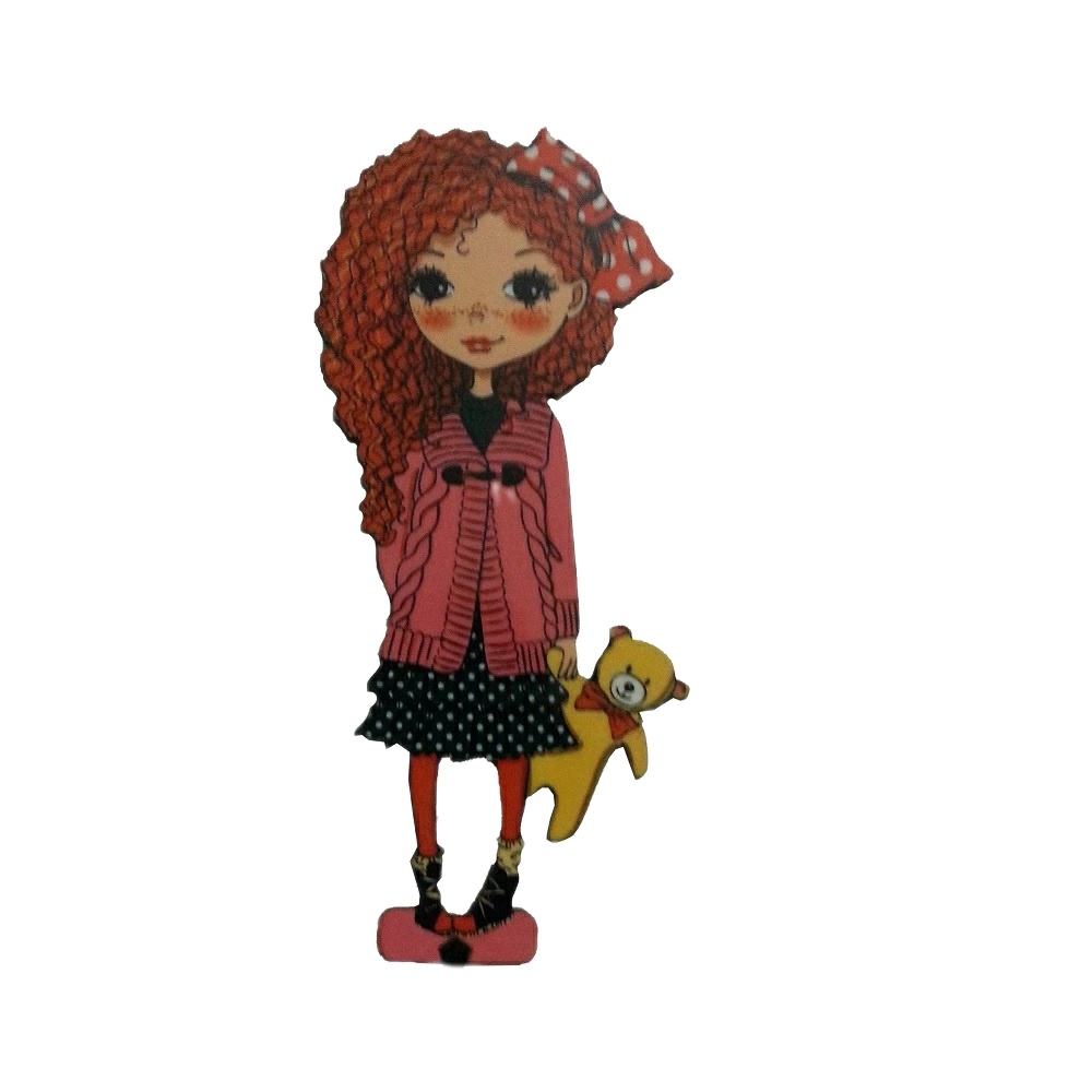  تاپر تزیین کیک بهگز مدل fashio girl