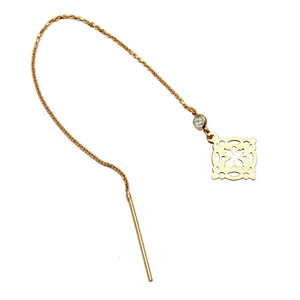 گوشواره طلا 18 عیار کد N125