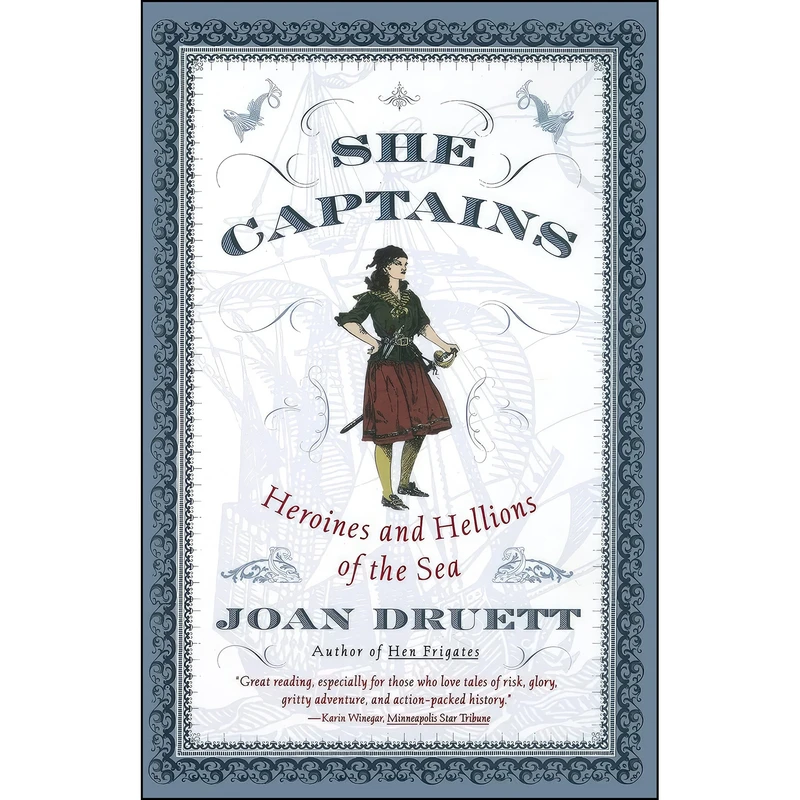 کتاب She Captains اثر Joan Druett انتشارات Simon & Schuster