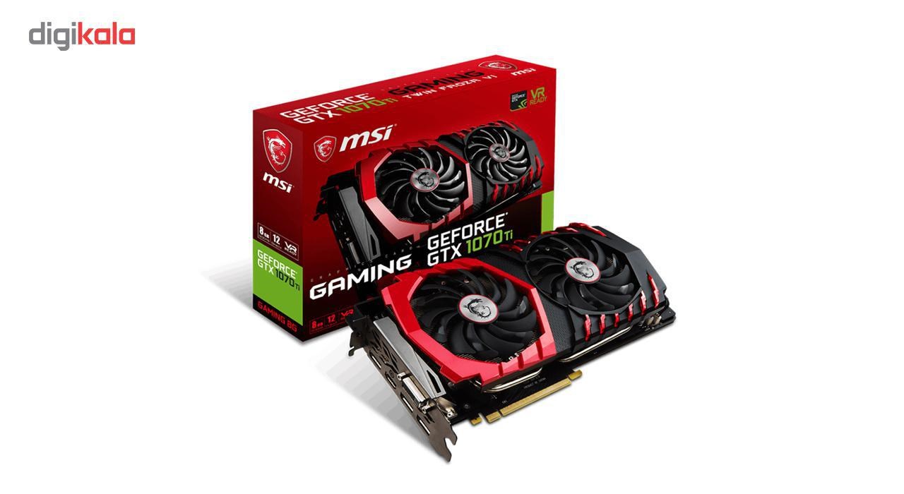 قیمت و خرید کارت گرافیک ام اس آی مدل MSI GTX 1070TI GAMING 8G