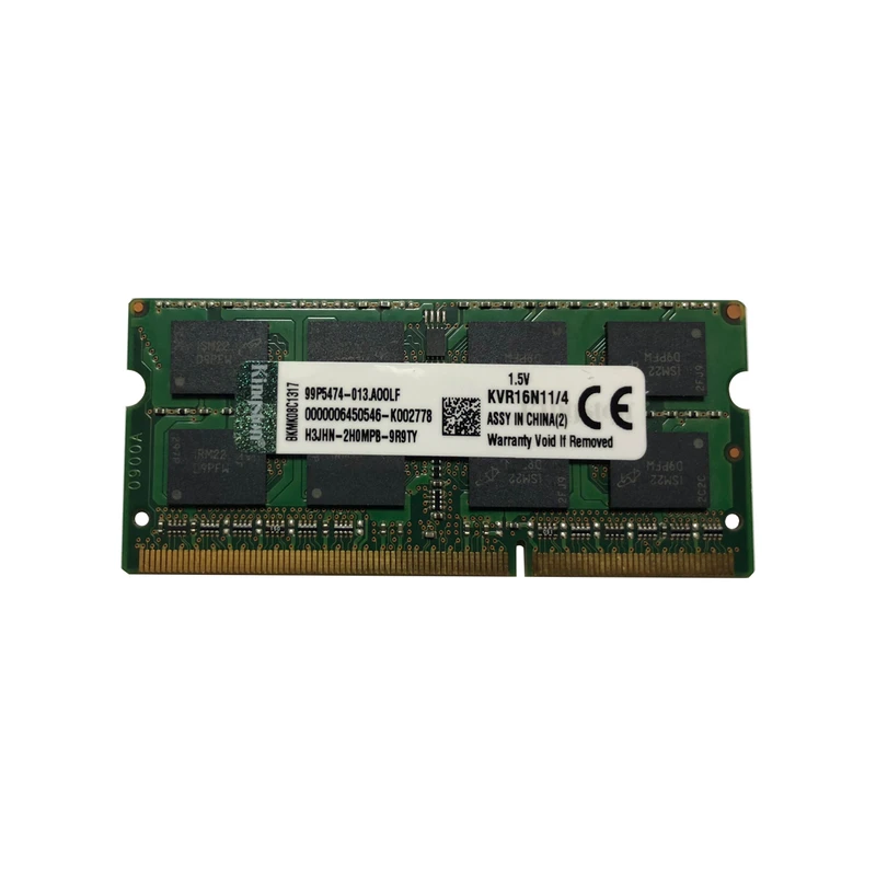 رم لپ تاپ کینگستون مدل 12800 DDR3 1600MHz ظرفیت 4 گیگابایت