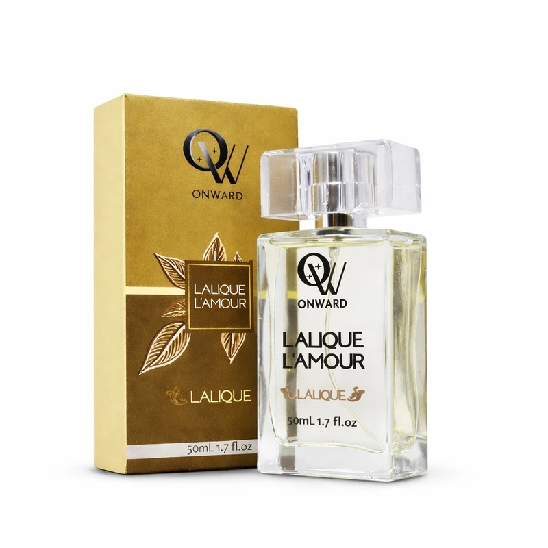 ادوپرفیوم زنانه آنوارد مدل lalique lamourبا رایحه گرم حجم 50 میلی‌لیتر