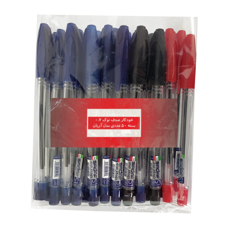 خودکار صدف کد 07 بسته 50 عددی