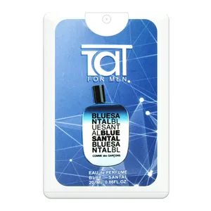 عطر جیبی مردانه تات مدل Blue Santal حجم 20 میلی لیتر