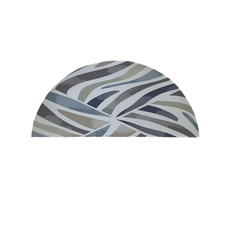 پادری مدل نیم دایره طرح کلاسیک کد 9258 سایز 90×45 سانتی متر