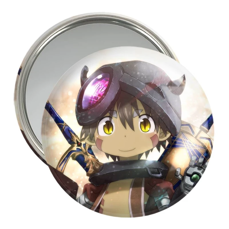 آینه جیبی خندالو مدل ریگ انیمه ساخته شده در پرتگاه Made in Abyss  کد 22111