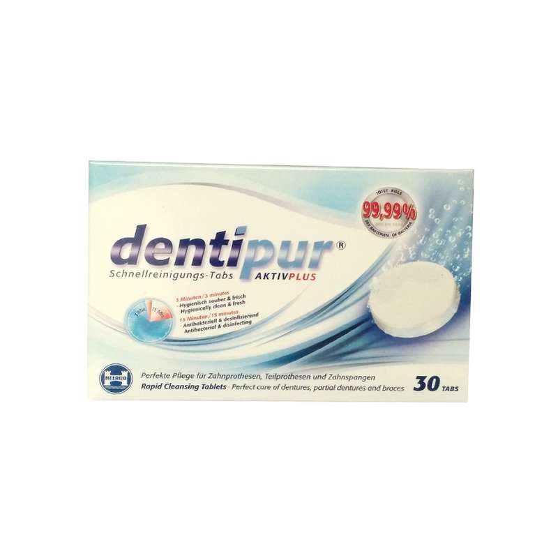 قرص تمیز کننده دندان مصنوعی دنتی پور بسته 30 عددی قرص تمیز کننده دندان مصنوعی دنتی پور بسته 30 عددی