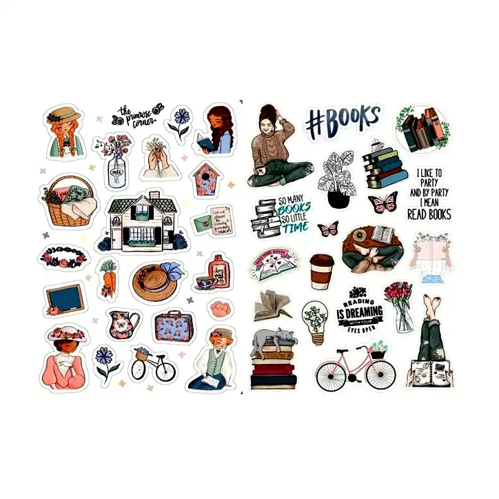 برچسب مدل دخترانه کد 02 بسته 2 عددی