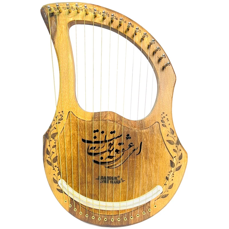  چنگ باروک مدل رومی طرح ای عشق 
