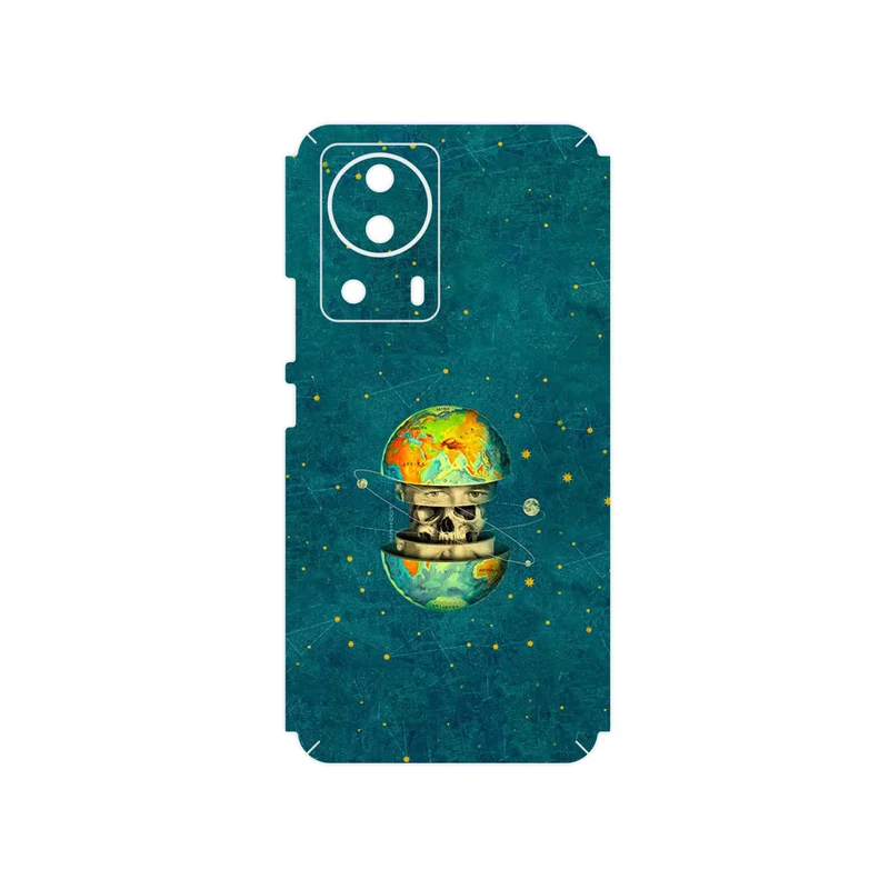 برچسب پوششی ماهوت مدل Collage of Earth Face مناسب برای گوشی موبایل شیائومی 13 Lite