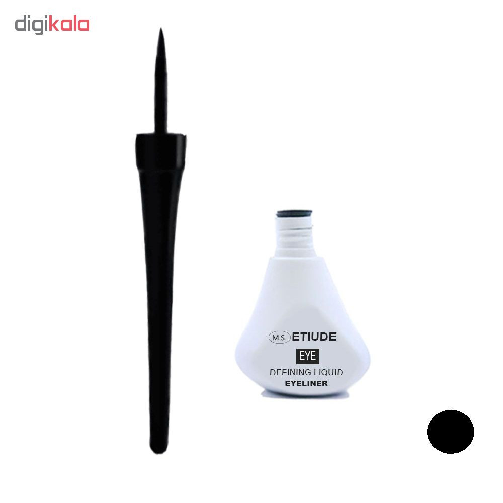 خط چشم مایع اتود مدل Ultra Black