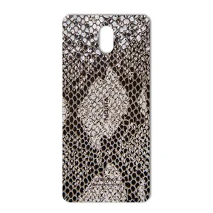 MAHOOT Cobra-scale Leather Sticker for Nokia 3.1