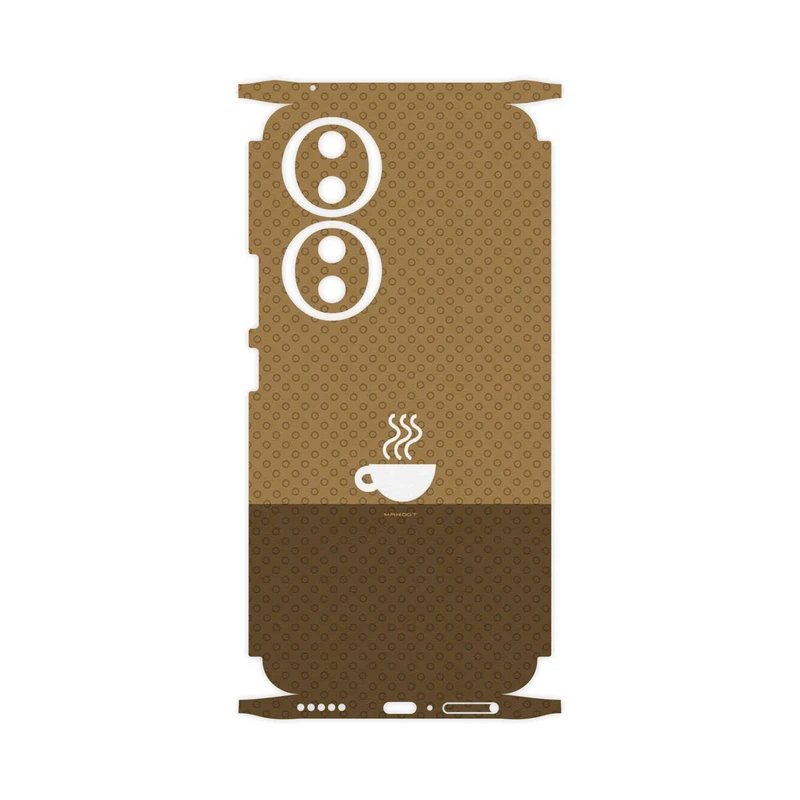 برچسب پوششی ماهوت مدل Minimal Cup of Coffee Icon-FullSkin مناسب برای گوشی موبایل آنر 90