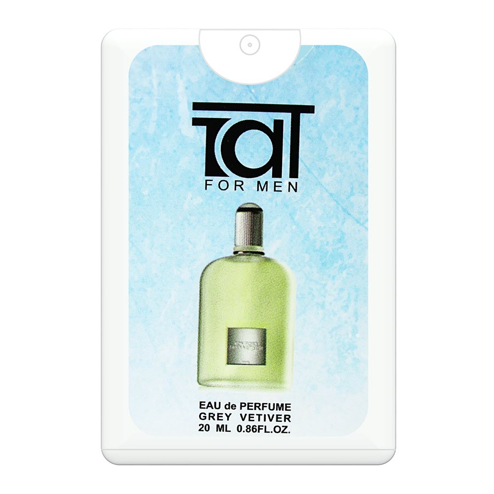 عطر جیبی مردانه تات مدل Tom Ford Grey Vetiver حجم 20 میلی لیتر