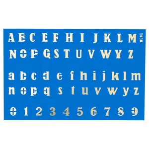 شابلون طرح حروف لاتین کد Fr565B