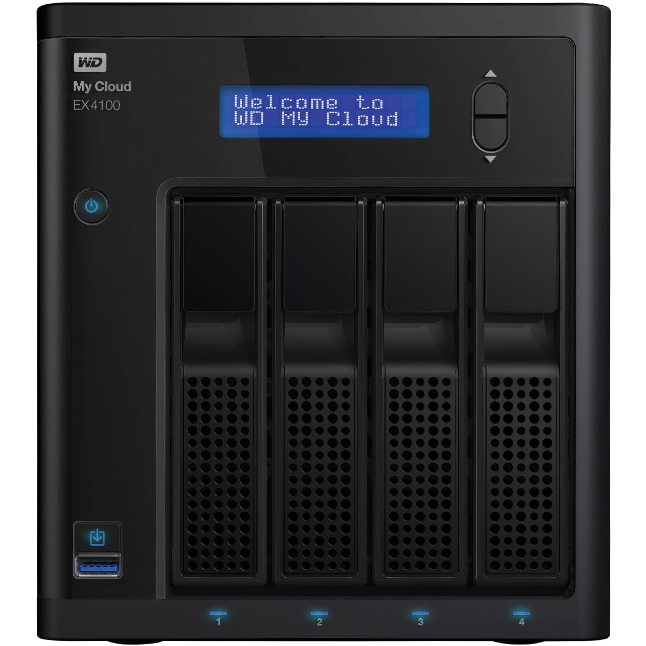 ذخیره ساز تحت شبکه 4Bay وسترن دیجیتال مدل My Cloud EX4100 ظرفیت 24 ترابایت