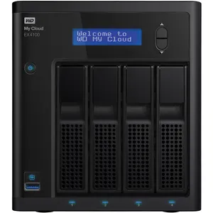 ذخیره ساز تحت شبکه 4Bay وسترن دیجیتال مدل My Cloud EX4100 ظرفیت 24 ترابایت
