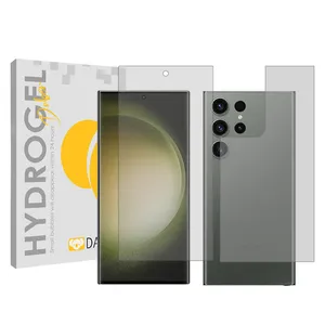 Daben Tough model transparent screen protector suitable for Samsung Galaxy S23 Ultra Mobile phone Along with the phone back protector
