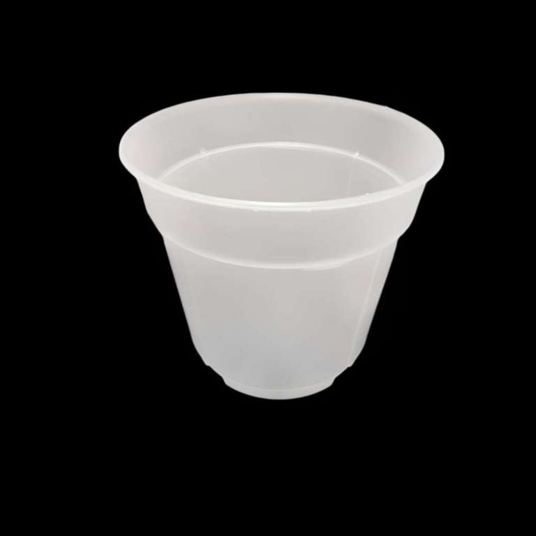 گلدان مدل شفاف ارکیده کد 12 بسته 6 عددی