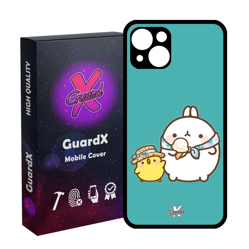 کاور گارد ایکس طرح مولانگ مدل Glass10312 مناسب برای گوشی موبایل اپل iPhone 13