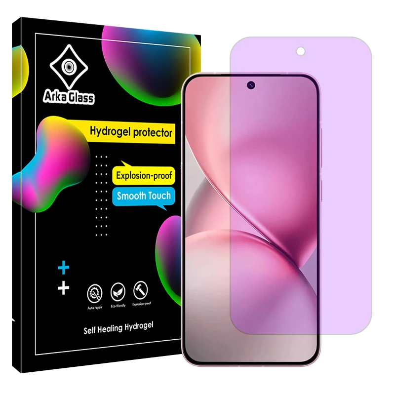 محافظ صفحه نمایش ضداشعه بنفش آرکا گلس مدل Eye Car مناسب برای گوشی موبایل ویوو X200 Pro mini