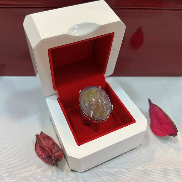 انگشتر نقره زنانه مدل شجر بهاری کد glsr-27100 انگشتر نقره زنانه مدل شجر بهاری کد glsr-27100