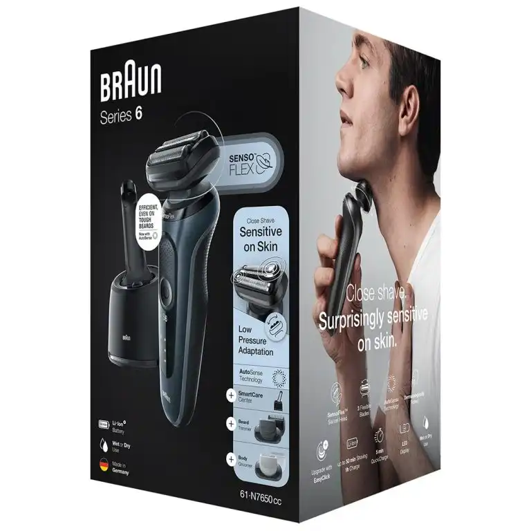 ماشین اصلاح موی صورت شارژی براون مدل 61N7650cc