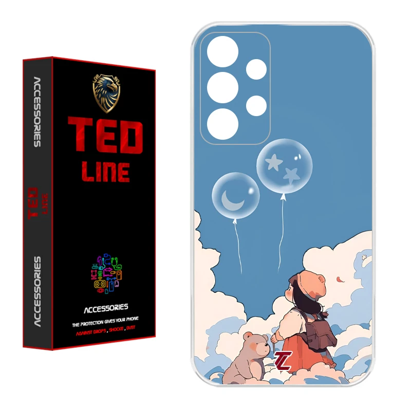 کاور تدلاین طرح دخترونه کد 1202 مناسب برای گوشی موبایل سامسونگ Galaxy A13 4G / A32 5G / M32 5G