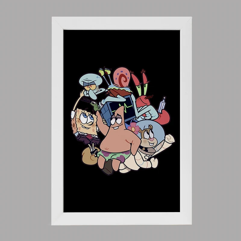 تابلو خندالو مدل باب اسفنجی کد F2211